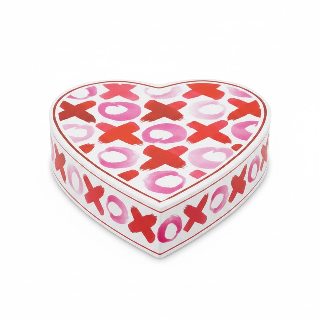 Patterned Heart Box