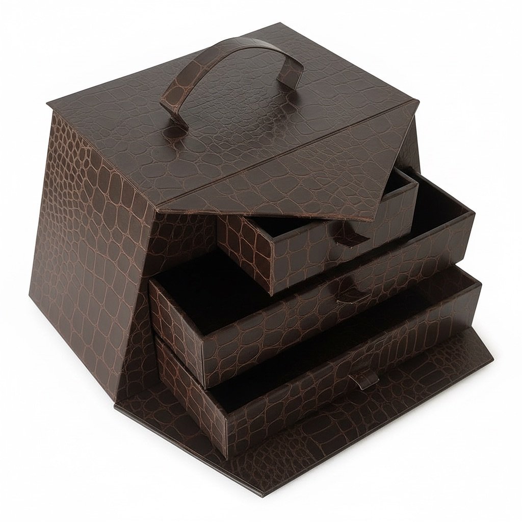Custom Tiered Drawer Chocolate Box OEM